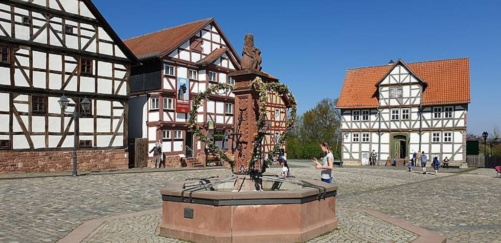 Hessenpark - Marktplatz