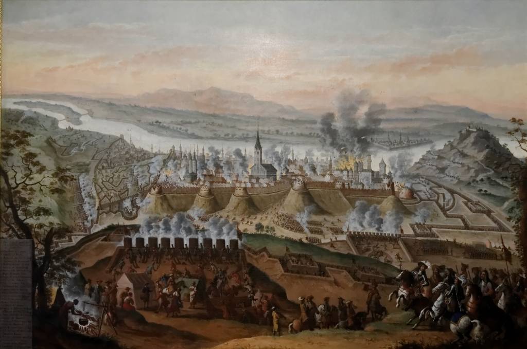 Belagerung der von den Osmanen gehaltenen Stadt Buda und deren Rückeroberung