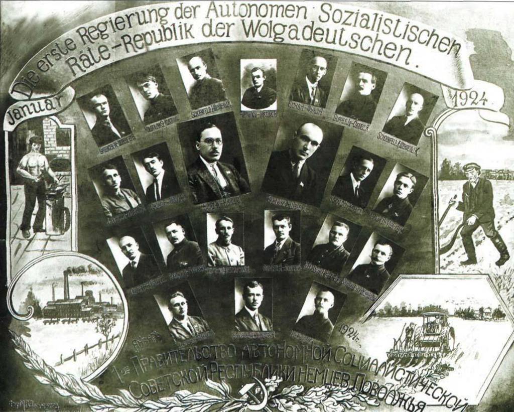 Die erste Regierung der deutschen Autonomie