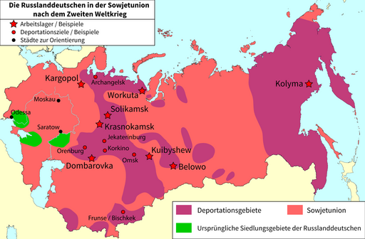 Die Russlanddeutschen in der Sowjetunion nach dem Zweiten Weltkrieg
